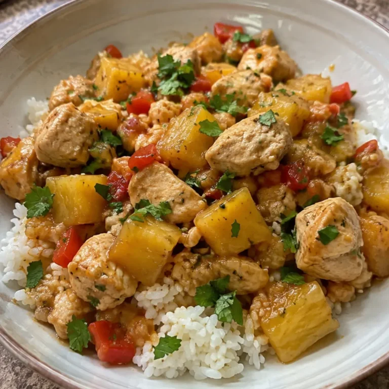 Pineapple Chicken and Rice