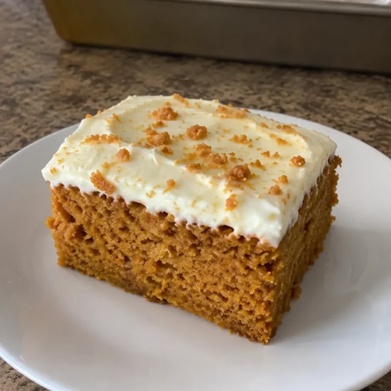 Pumpkin Cake with Cream Cheese Frosting