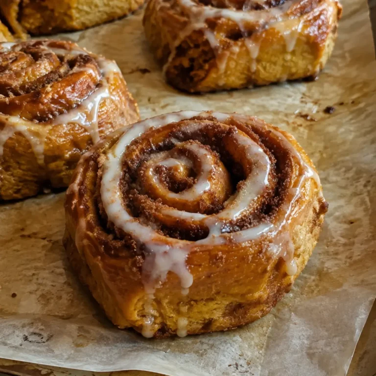 Pumpkin Cinnamon Buns
