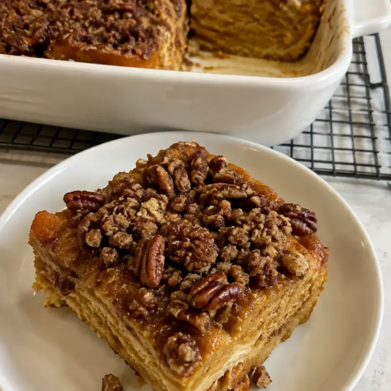 Pumpkin French Toast Bake