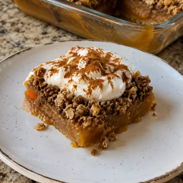 Pumpkin Pie Crisp