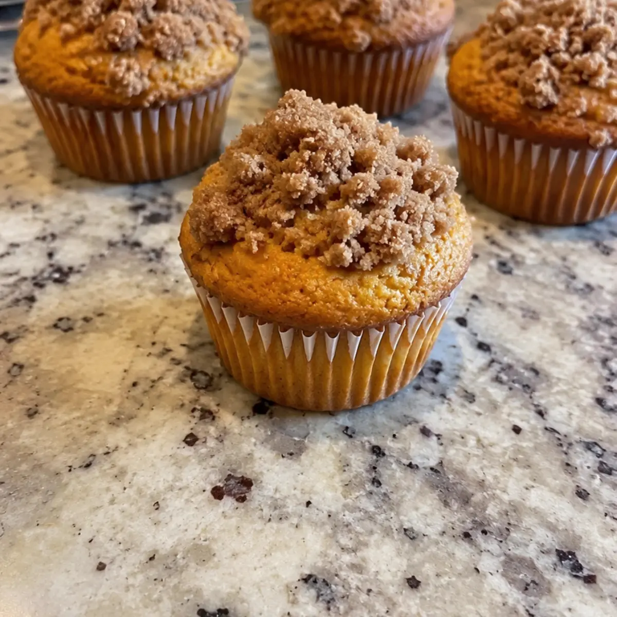 Pumpkin Streusel Muffins