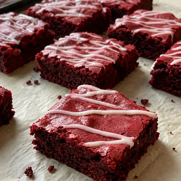 Red Velvet Brownies