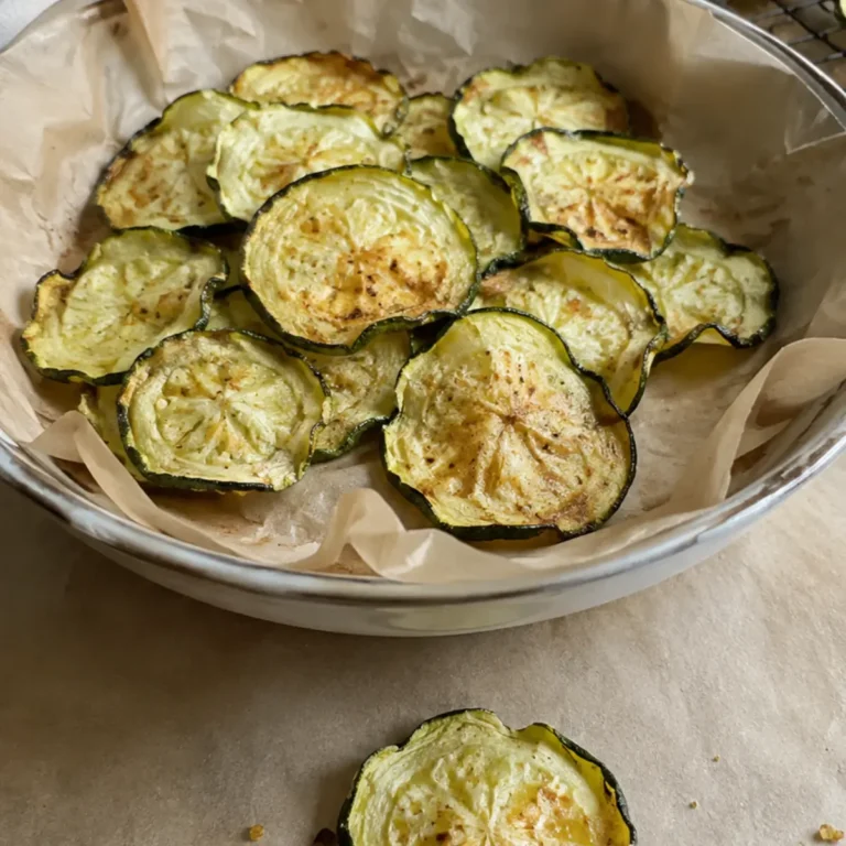 Salt and Vinegar Zucchini Chips