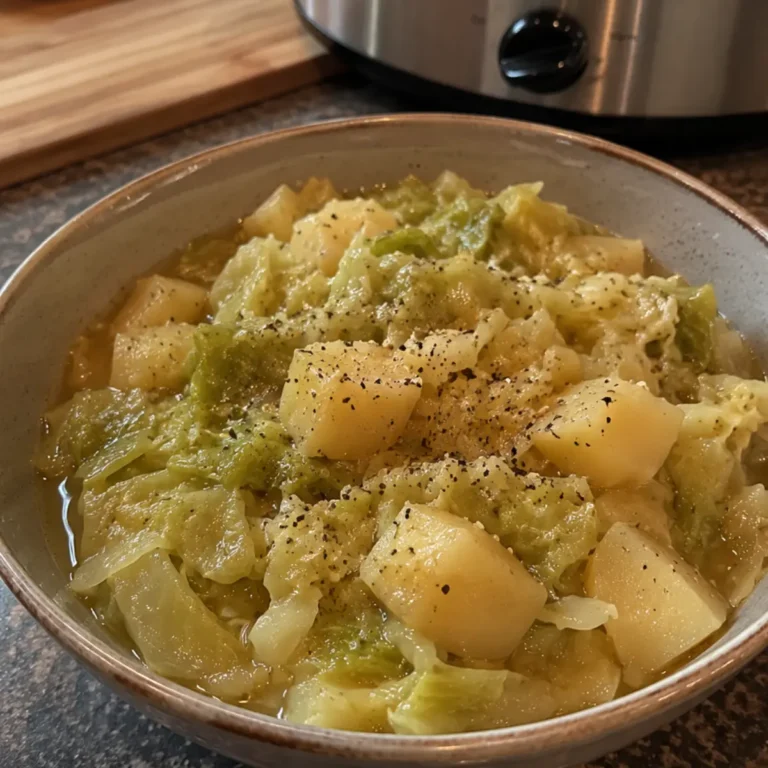 Slow Cooker Cabbage and Potatoes A Cozy Delicious Delight