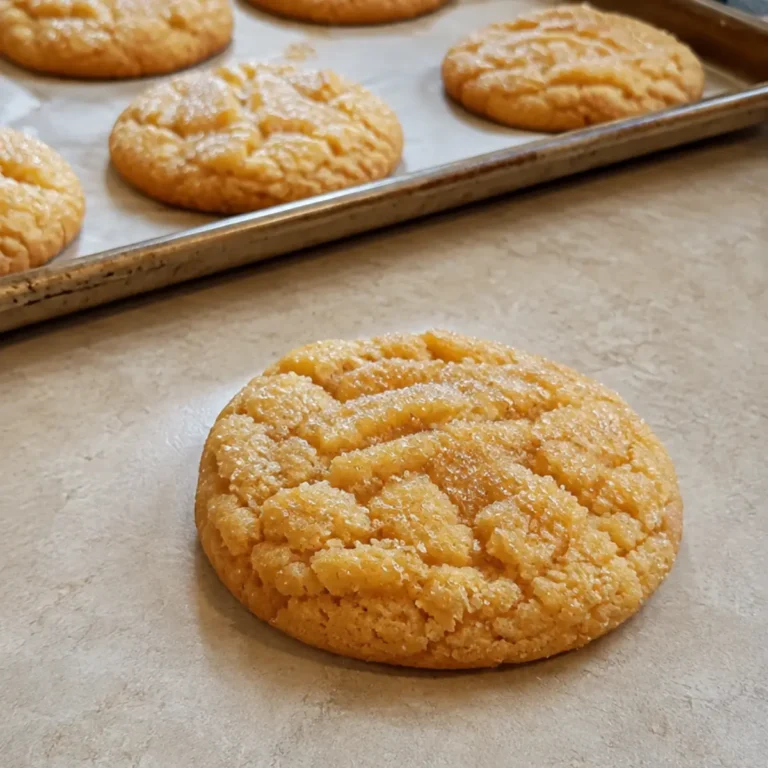 Soft Batch Pumpkin Sugar Cookies