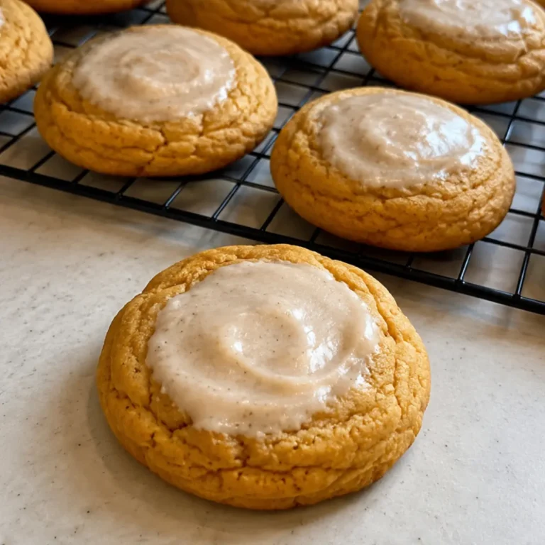Soft Pumpkin Spice Cookies