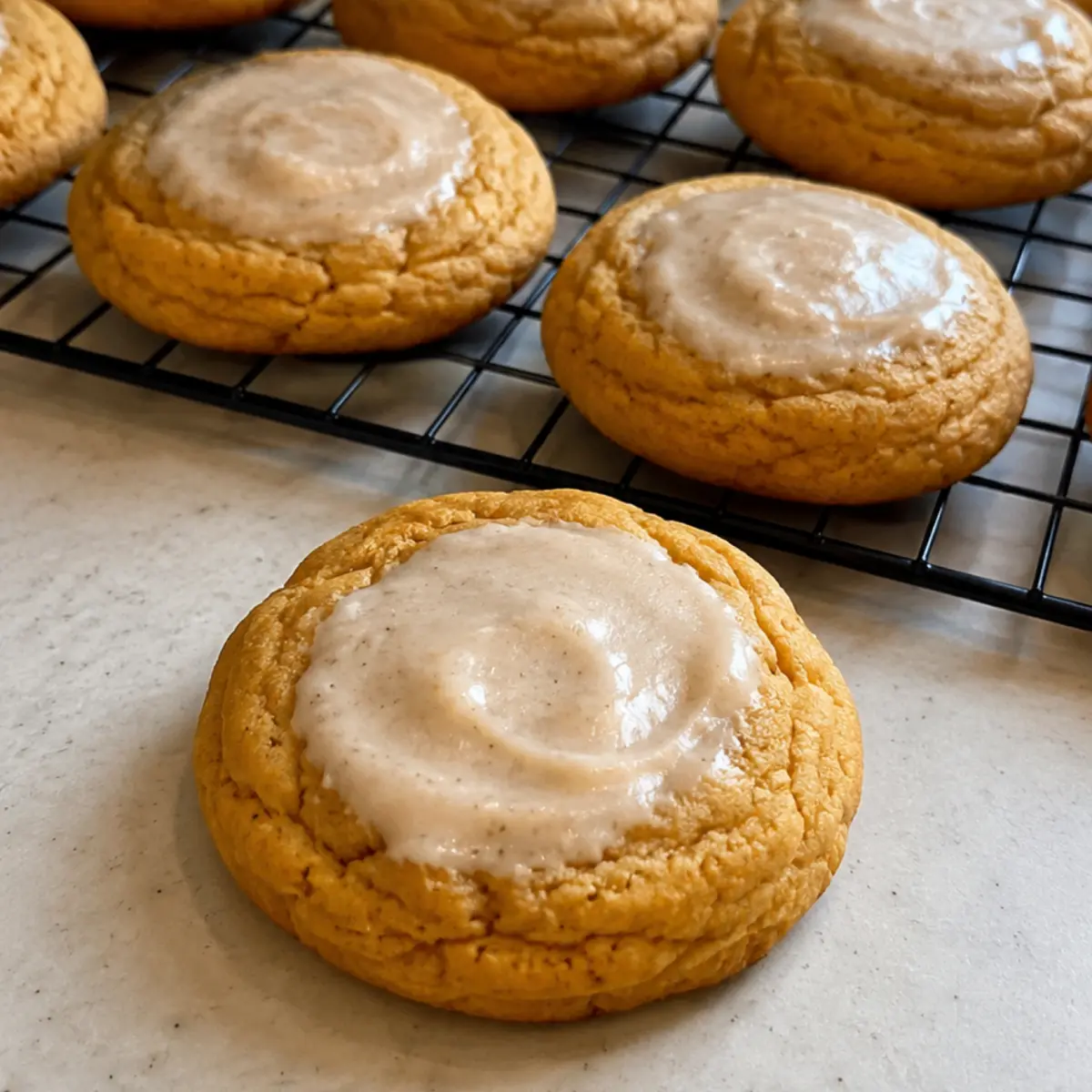 Soft Pumpkin Spice Cookies