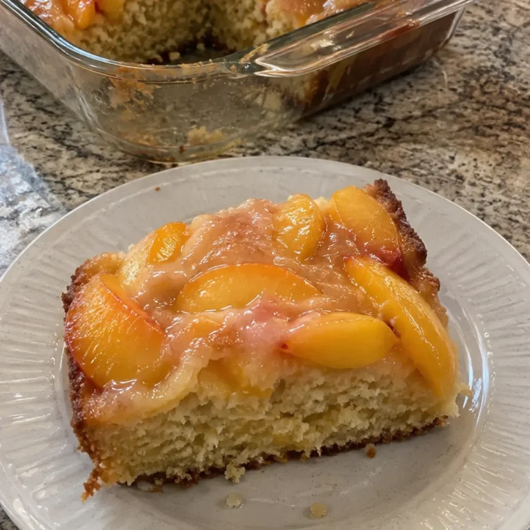 Summer Peach Cake