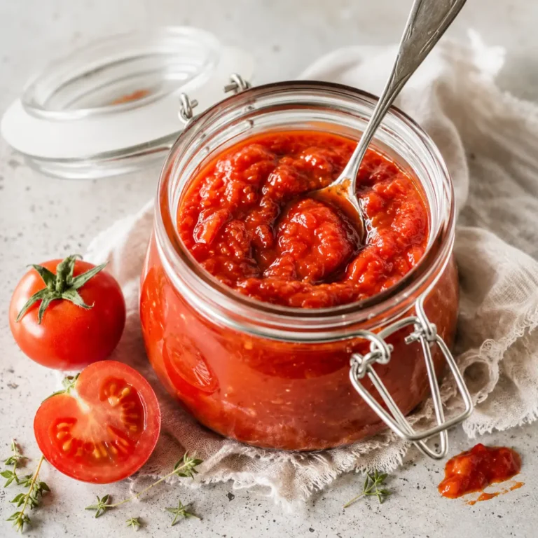 Tomaten-Chutney aus frischen Tomaten