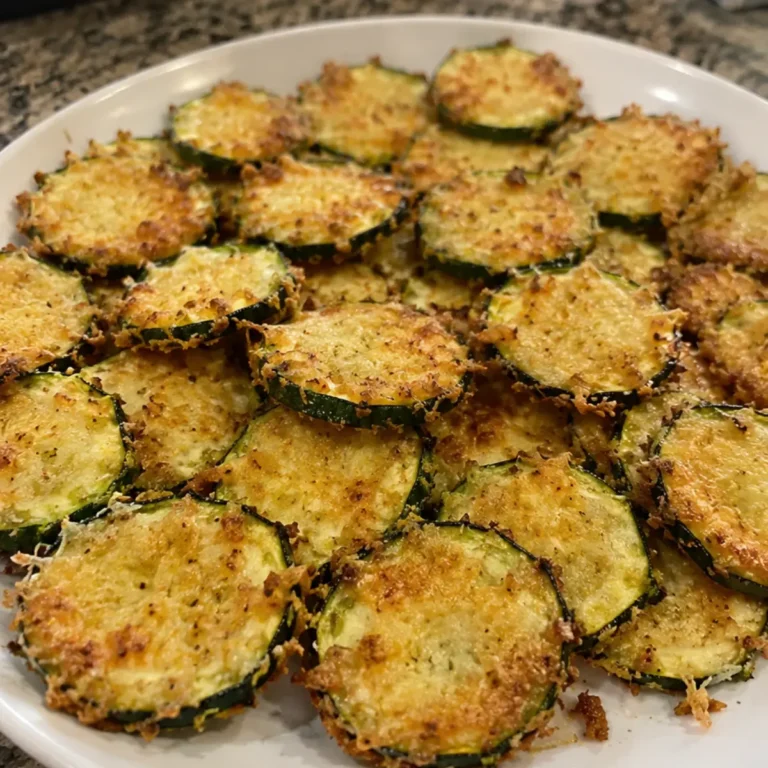 Zucchini Parmesan Crisps