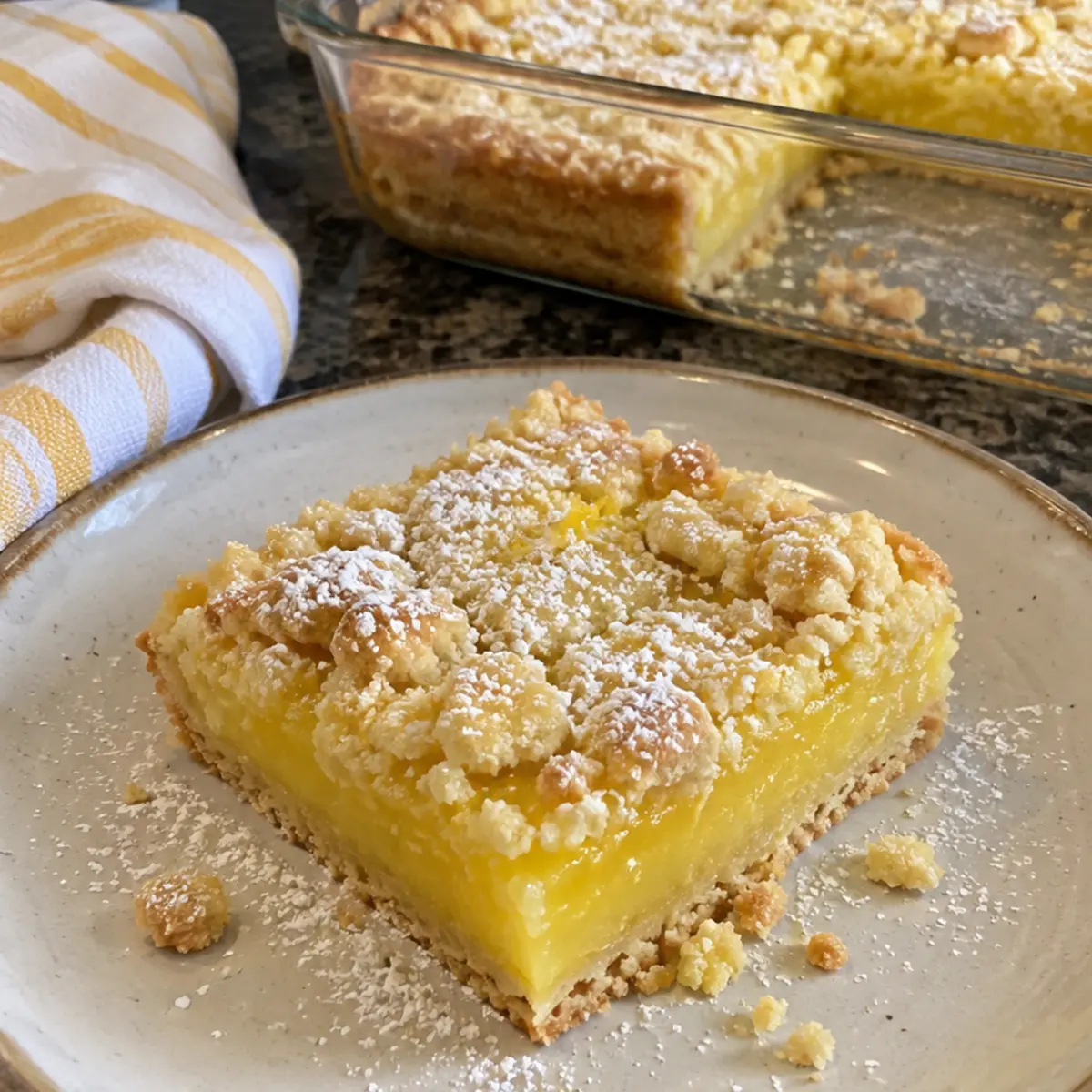 3-Ingredient Lemon Bars