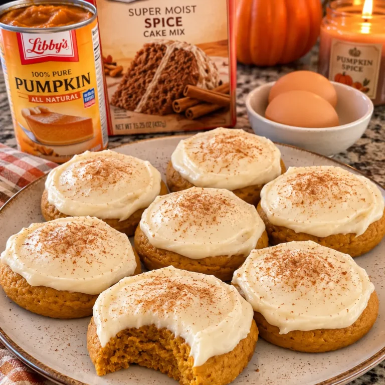 3-Ingredient Pumpkin Cookies