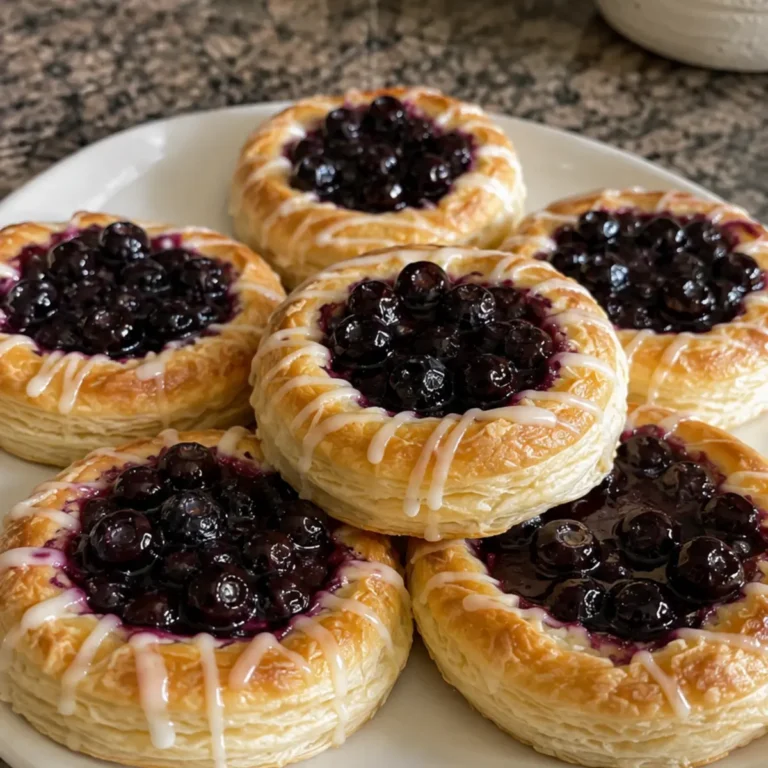 Blueberry Biscuit Danishes