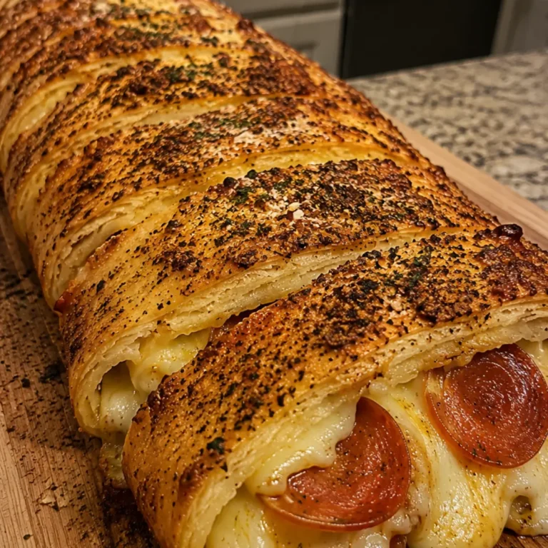 Cheesy Potato Roll Stromboli