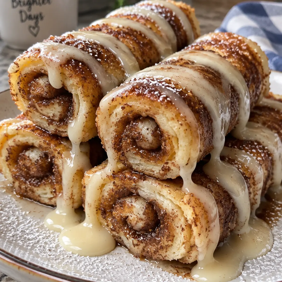 Cinnamon Roll French Toast Roll-Up