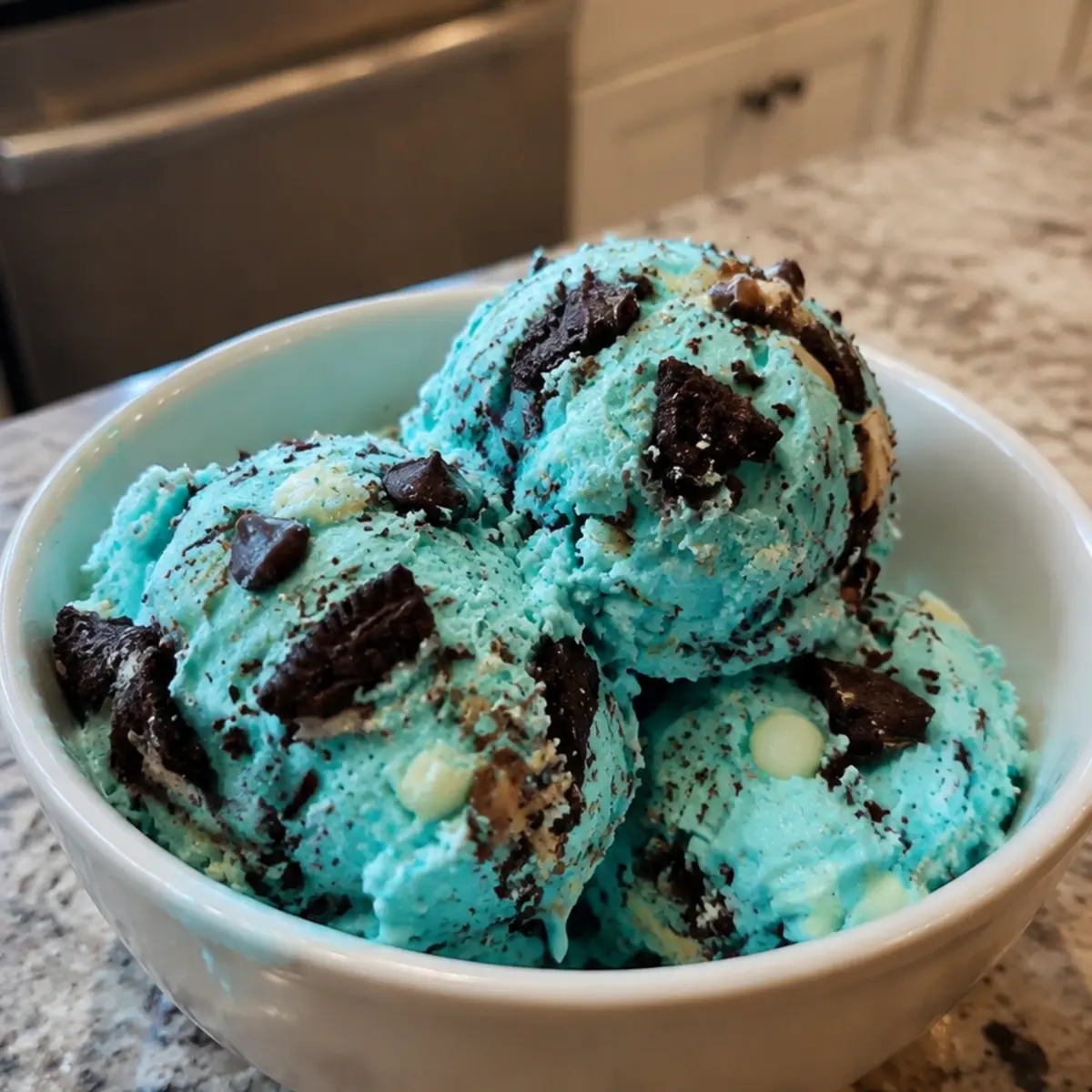Cookie Monster Ice Cream