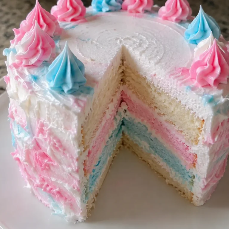 Cotton Candy Layer Cake