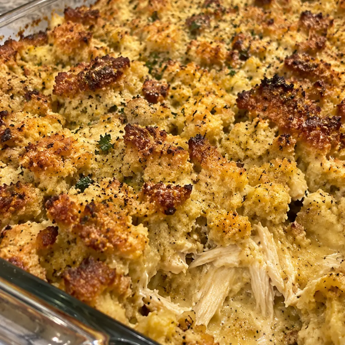 Dolly Partons Chicken and Stuffing Casserole