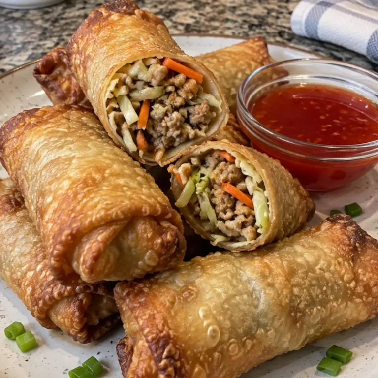 Homemade Chinese Egg Rolls