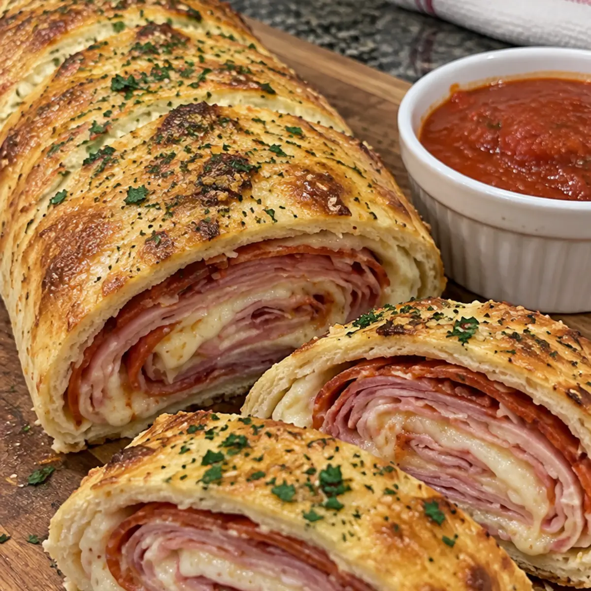 Homemade Stromboli