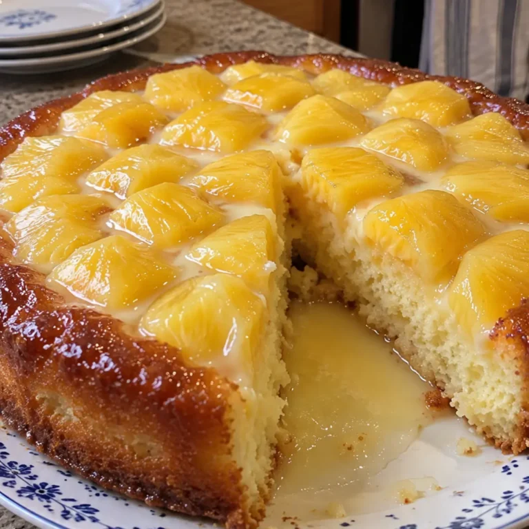 Juicy Pineapple Heaven Cake