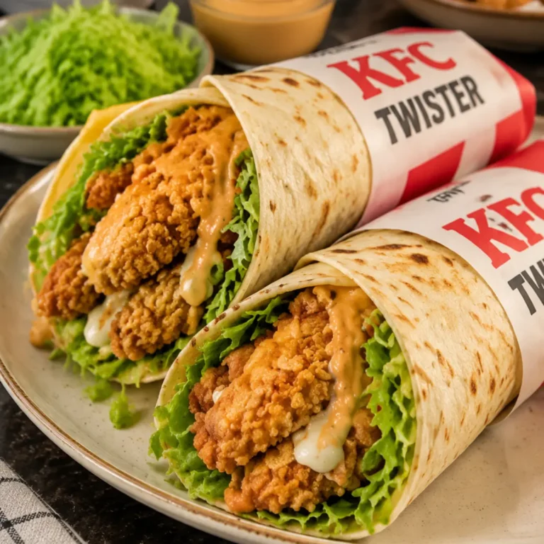 KFC-Style Twister Wrap Recipe