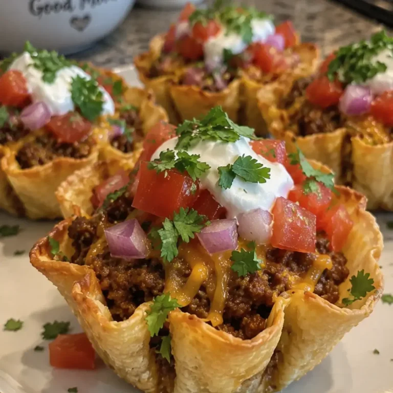 Loaded Taco Cups