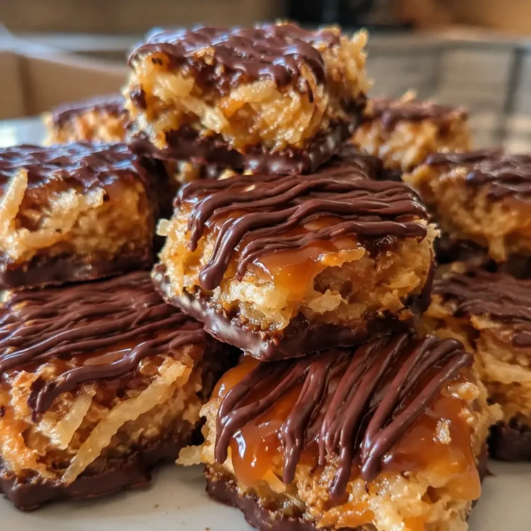 No-Bake Samoa Cookie Bites