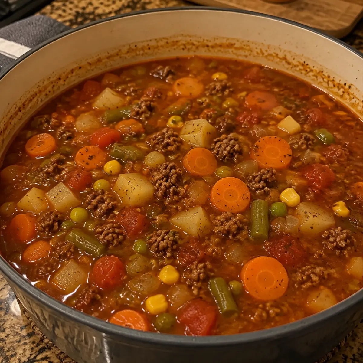 Old Fashioned Vegetable Beef Soup