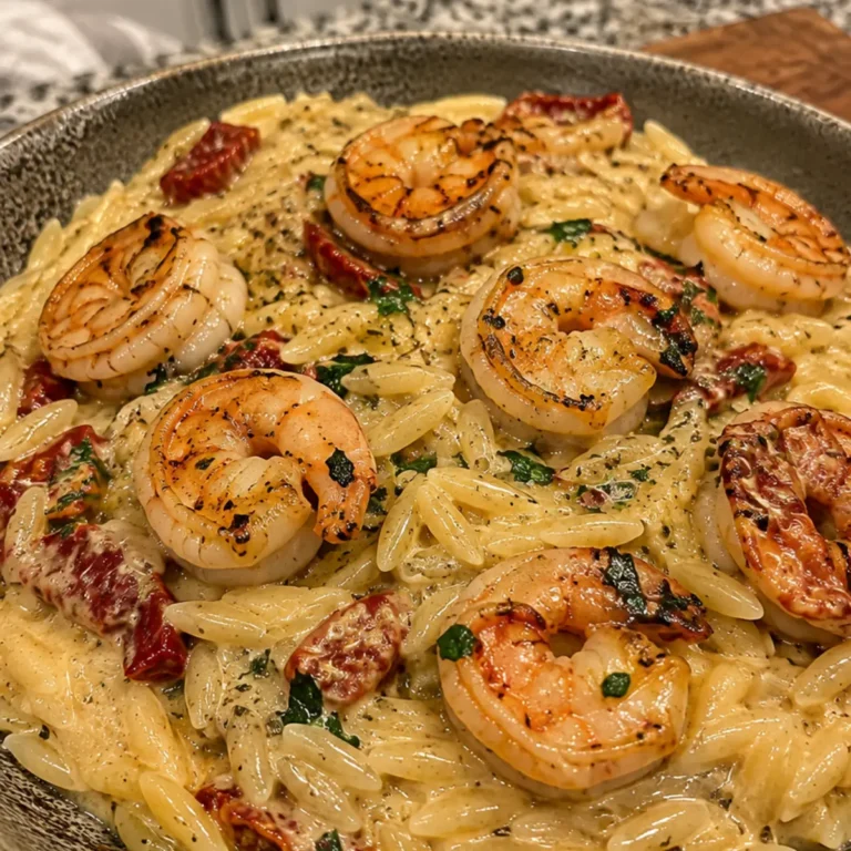 One Pot Marry Me Shrimp and Orzo
