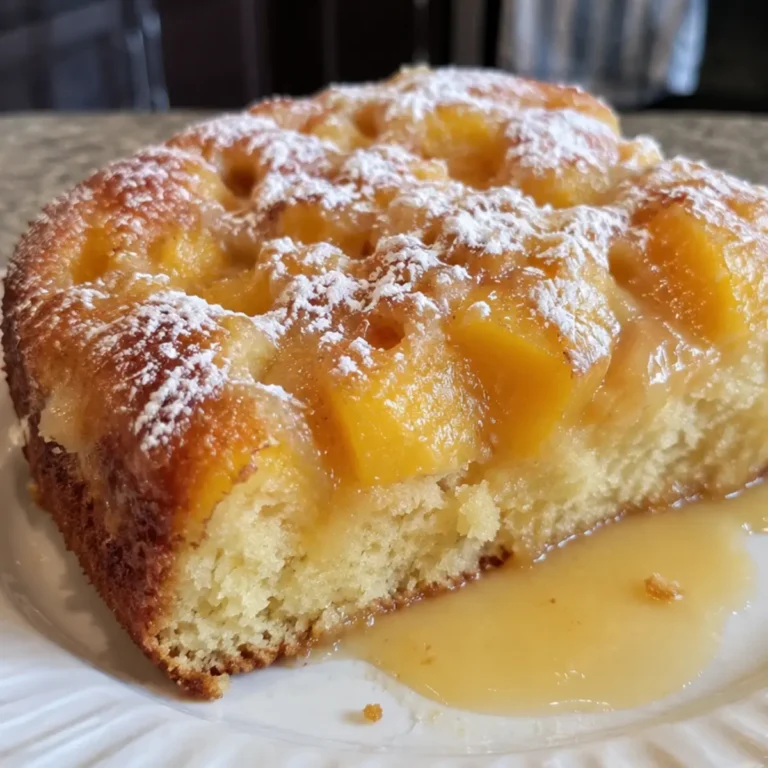 Peach Cake