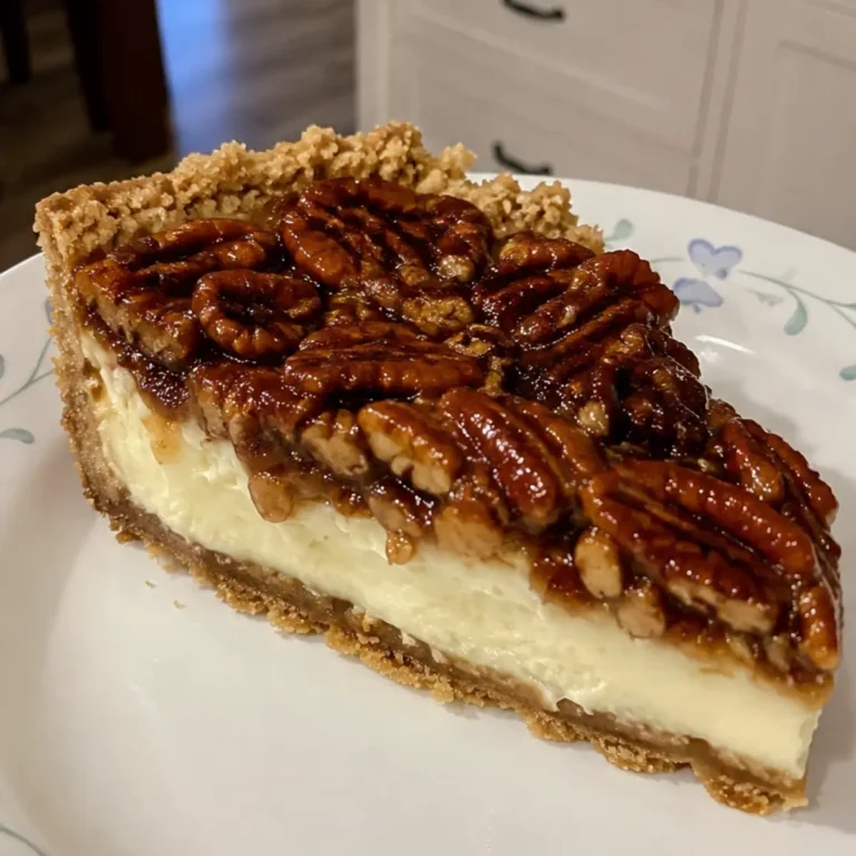 Pecan Cheesecake Pie
