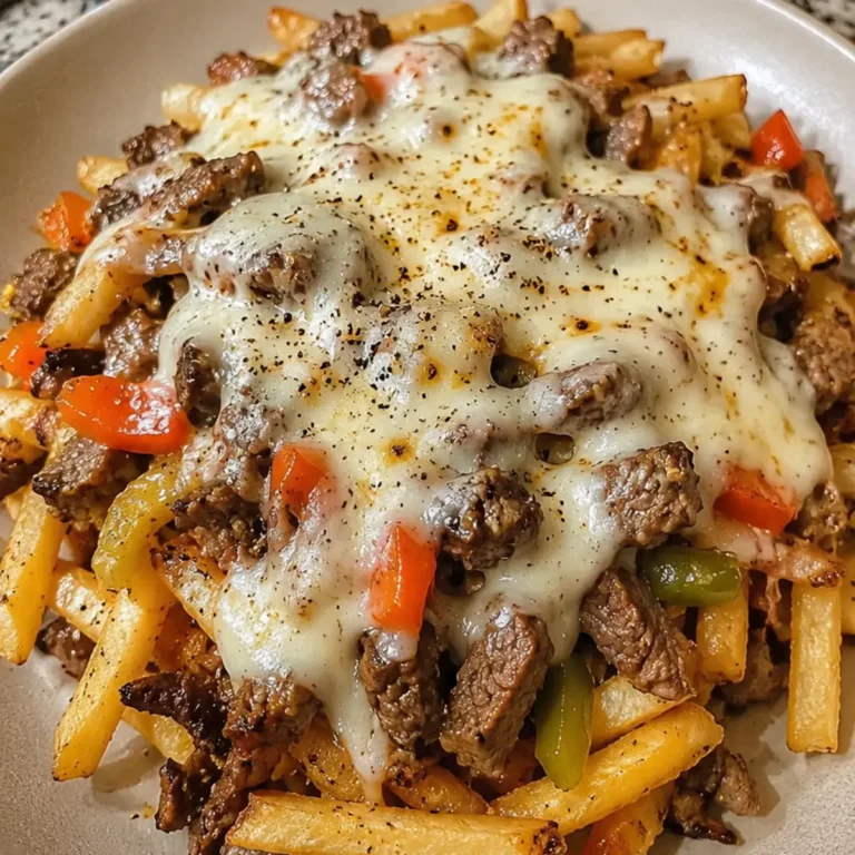 Philly Steak Cheese Fries