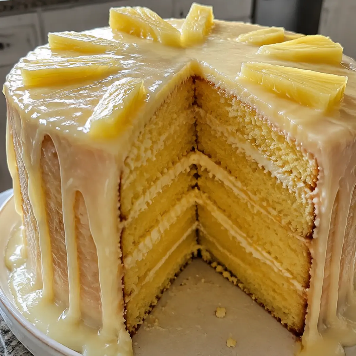 Pineapple Juice Cake