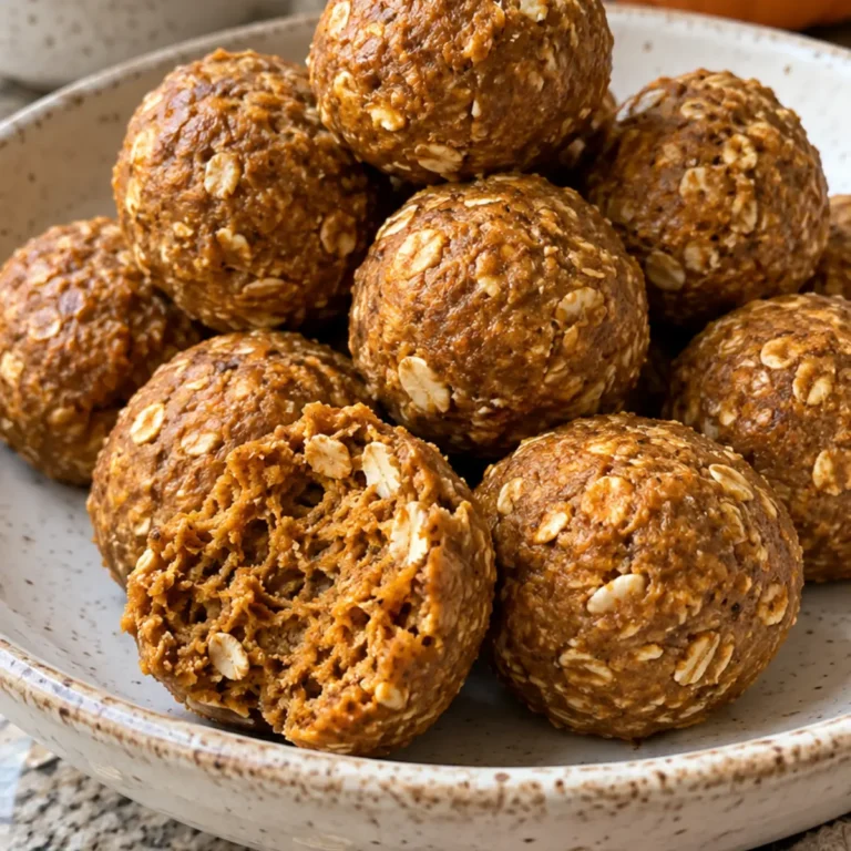 Pumpkin Protein Balls