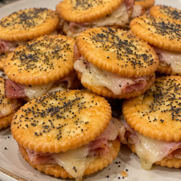Ritz Cracker Sandwiches