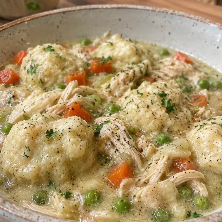 Slow Cooker Chicken and Dumplings Pot Pie