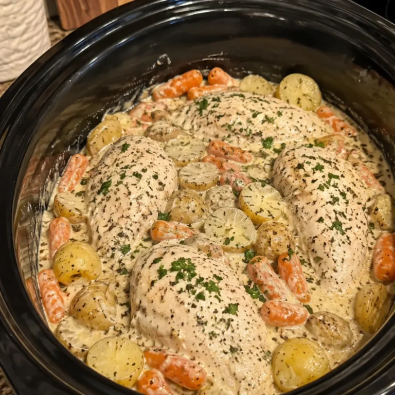 Slow Cooker Creamy Ranch Chicken