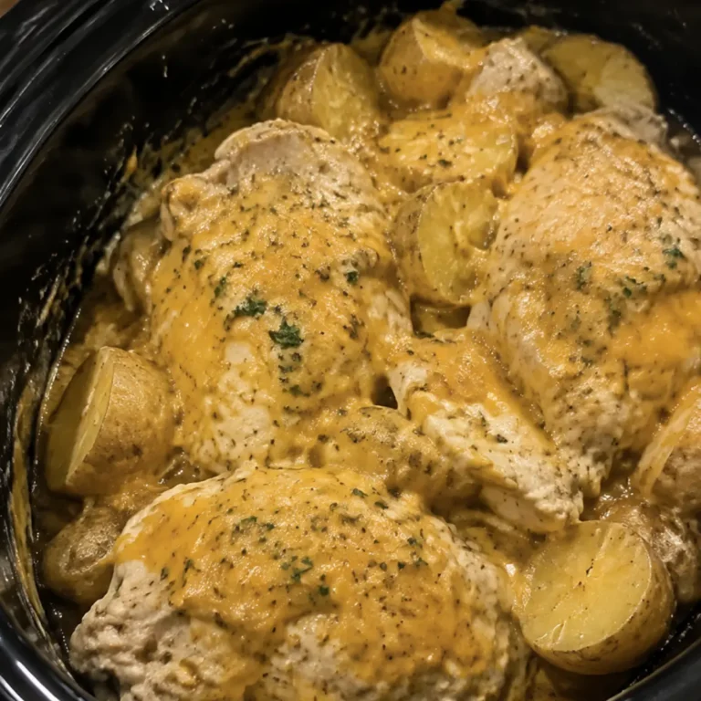 Slow Cooker Ranch Chicken and Potatoes
