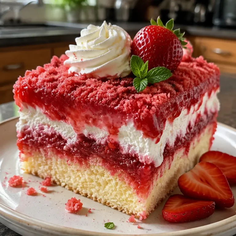 Strawberry Angel Cake