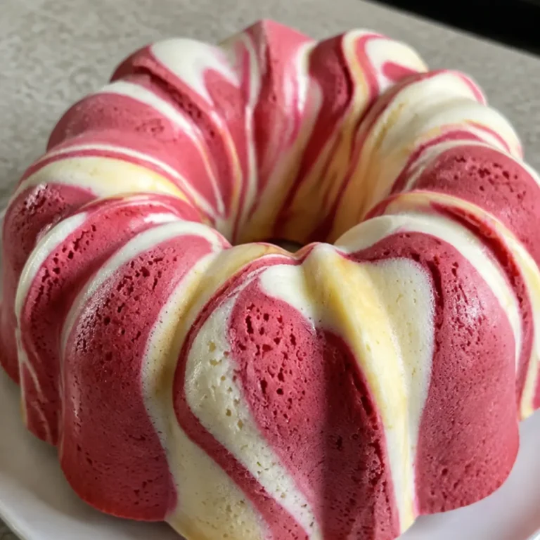 Strawberry Milkshake Pound Cake