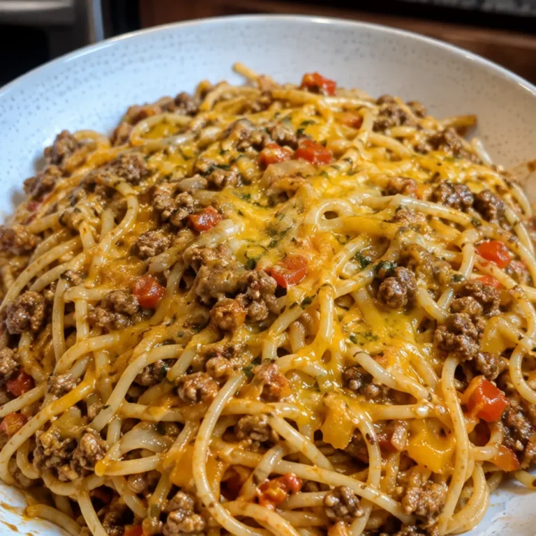 Taco Spaghetti One-Pot Tex-Mex Pasta Dinner