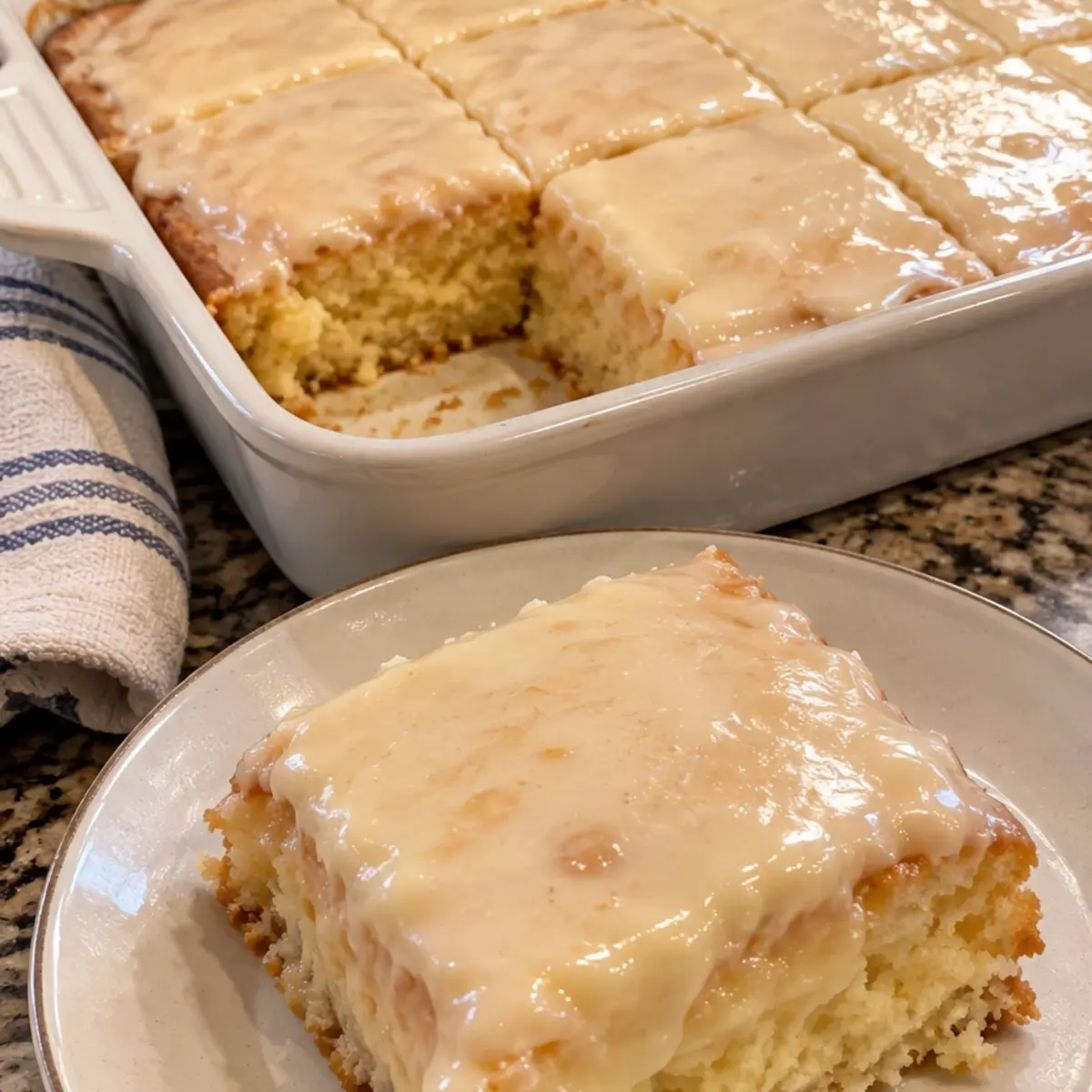 Vanilla Pudding Cake