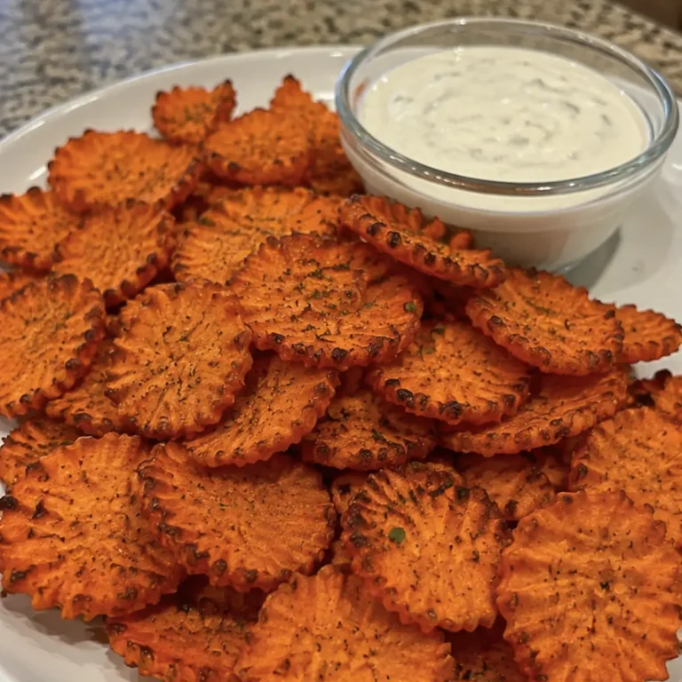 air fryer carrot chips